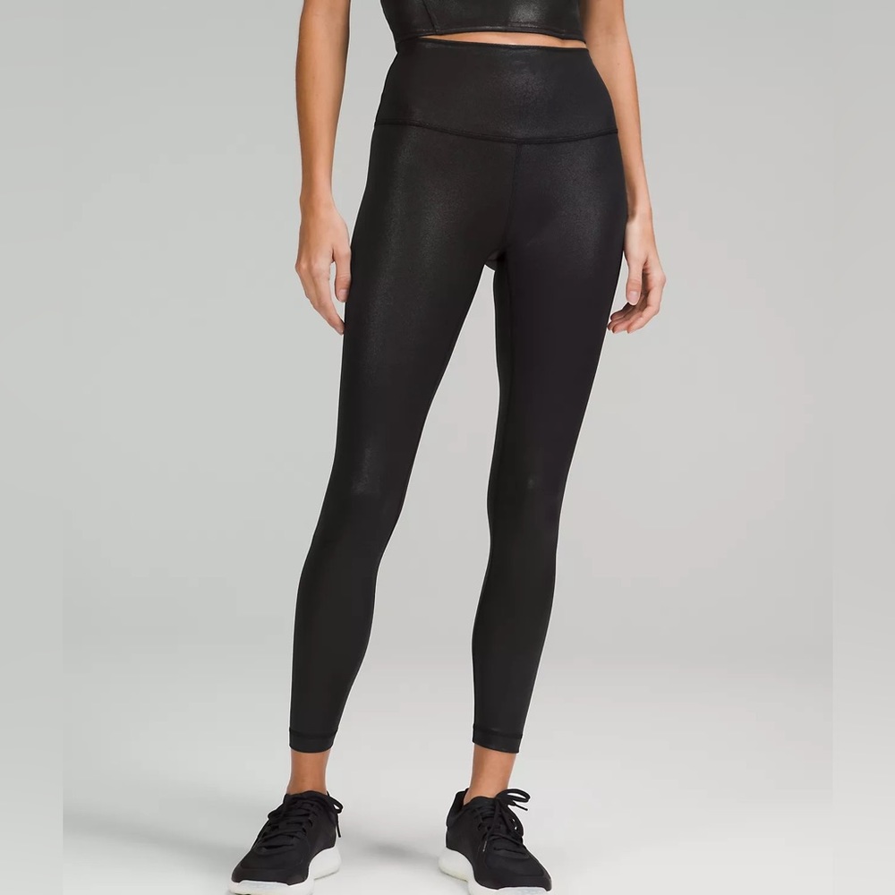 NWT Wunder Train HR Tight 28” *Foil RFXB 2 Radiate Foil Print Black